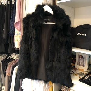 Real Fox + Rabbit Fur Vest